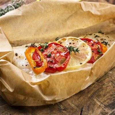  Papillote de Poisson à la Tarragonnaise : Un délice méditerranéen cuit en papillote et parfumé aux herbes du soleil !